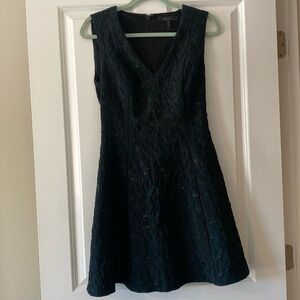 BCBG Maxazaria black and green cocktail dress, size 6